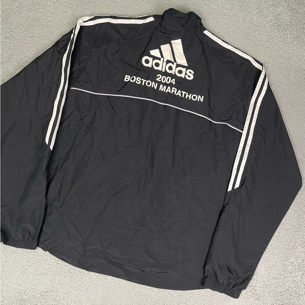 Vintage 2004 Adidas Boston Marathon‎ windbreaker jacket